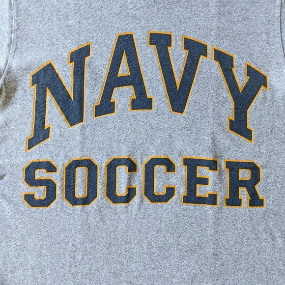 Vintage US NAVY Soccer t-shirt - SIZE S - Picture 2 of 4